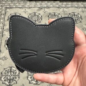 Coach Black Cat Coin Purse